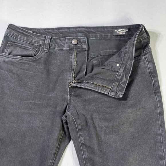 Buffalo David Bitton jeans straight six black story men's size W36xL32 black - Picture 10 of 16